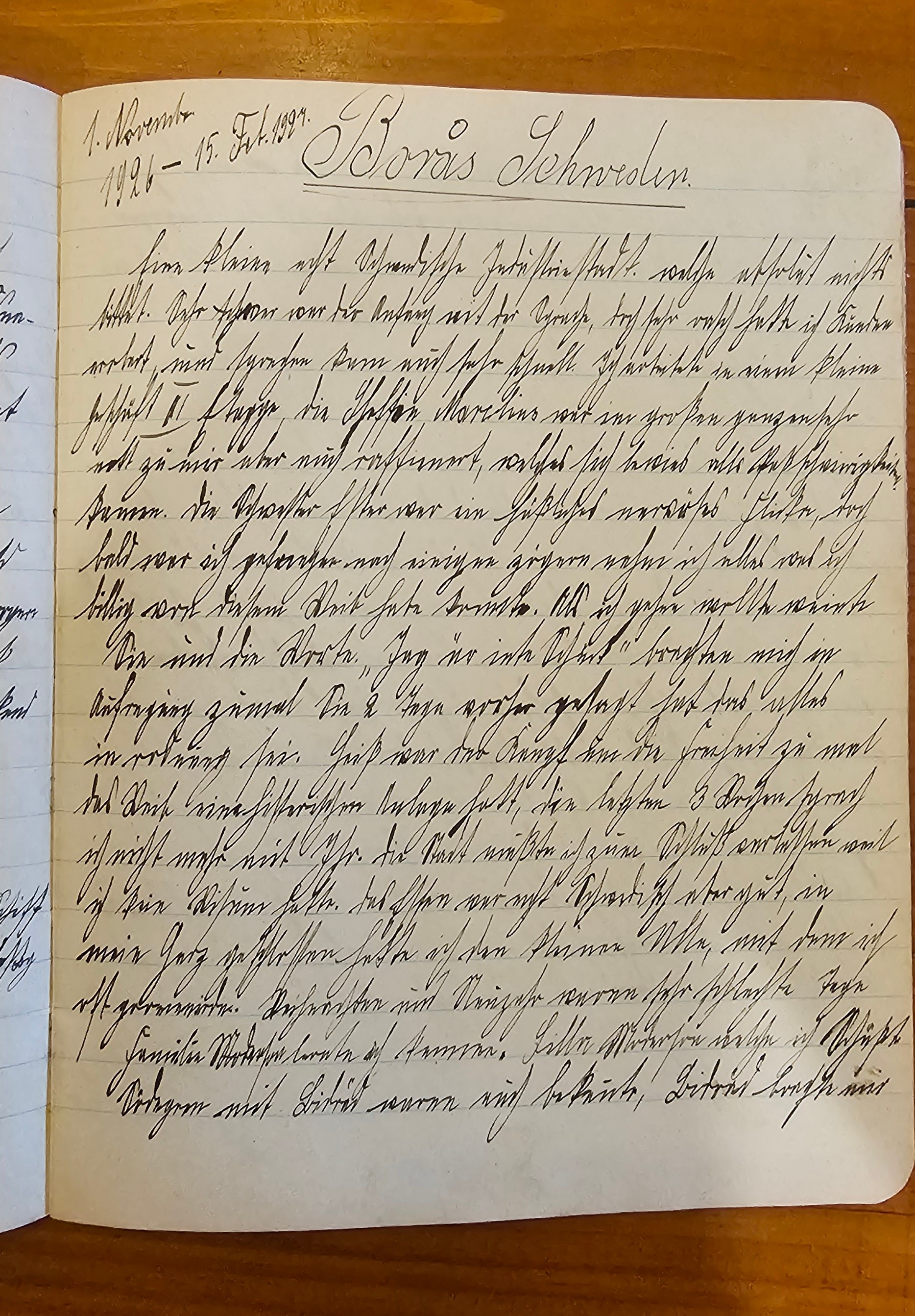 Diary page 35