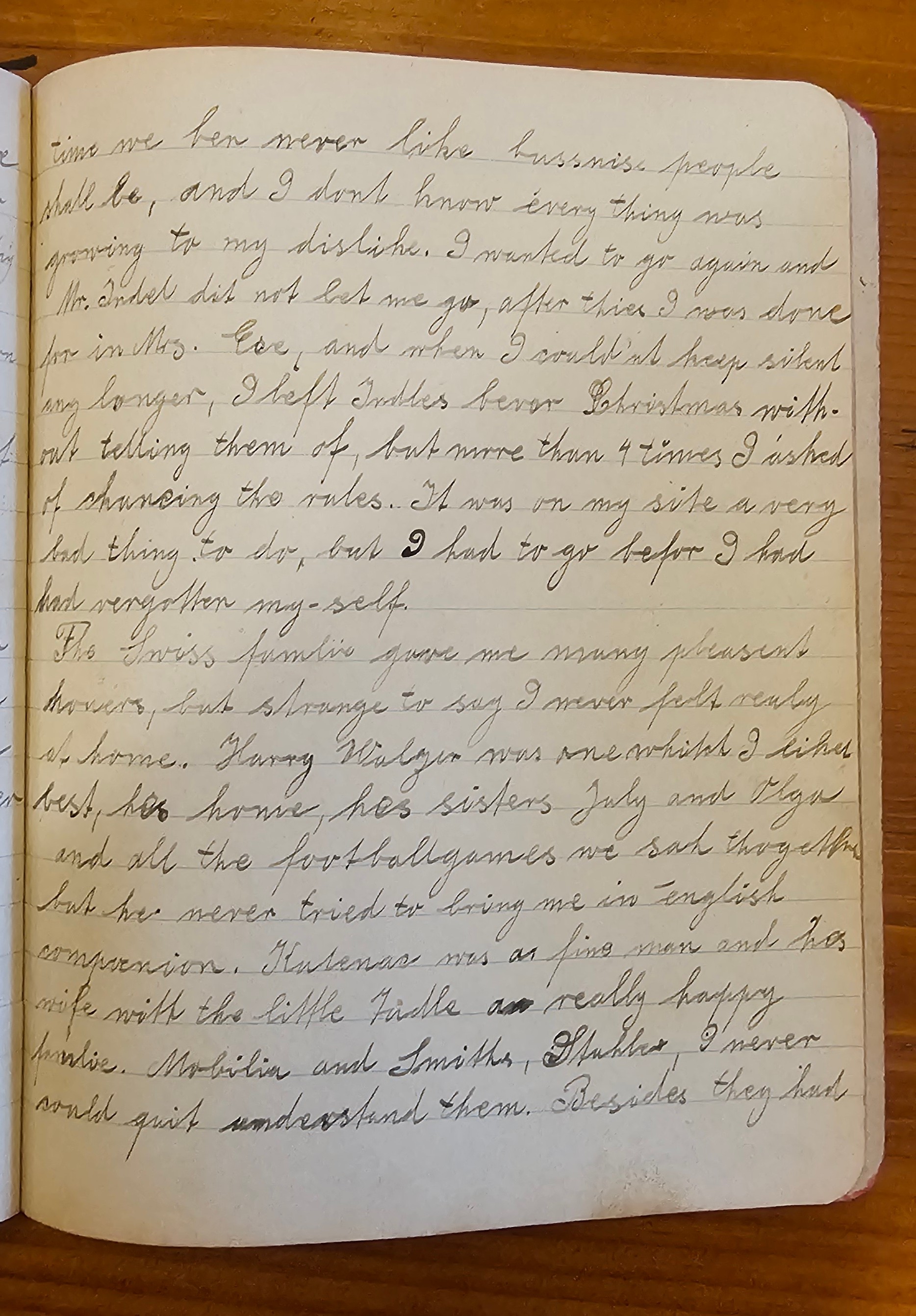 Diary page 51