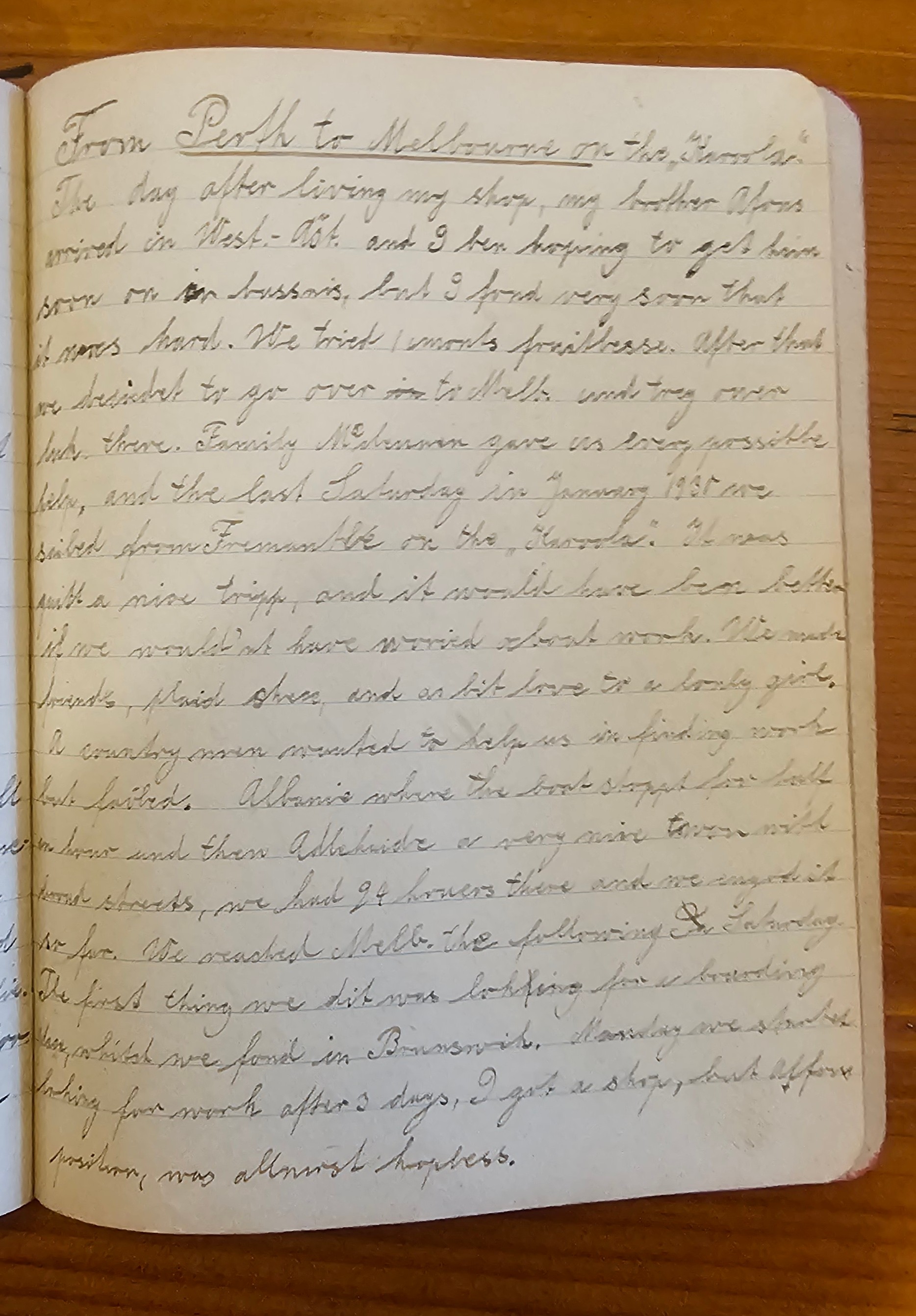 Diary page 53