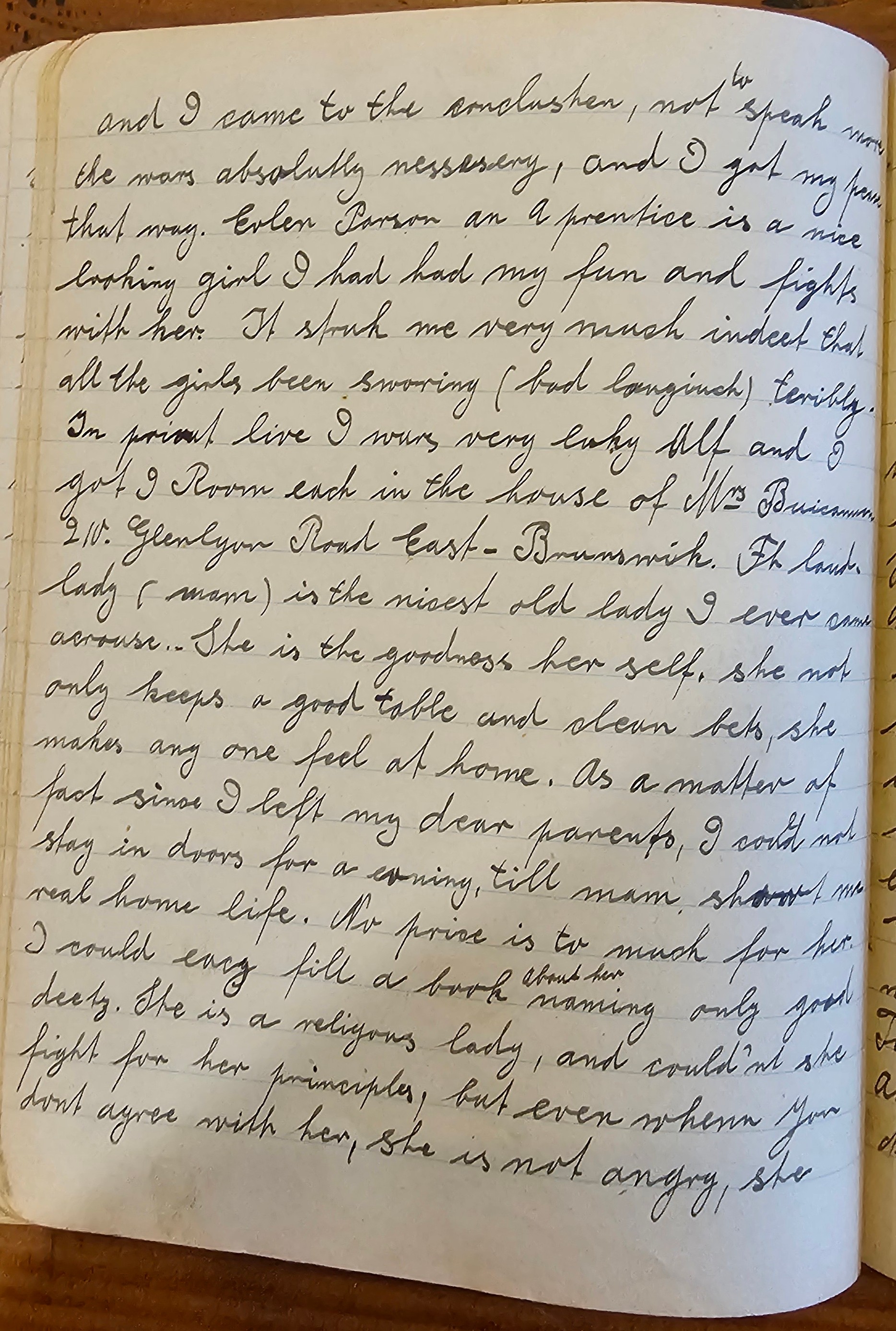Diary page 56